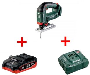 Лобзик аккумуляторный Metabo STAB 18 LTX 100 LiHD 3.5 Ач   (UA601003890) фото