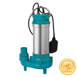 Насос канализационный 1.1кВт Hmax 15.5м Qmax 300л/мин с ножом (нерж) AQUATICA (773433) (773433) фото