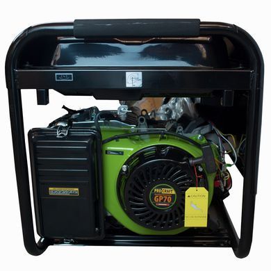 Бензиновий генератор для дому та дачі Procraft GP70 UNIVERSAL (p070000) фото