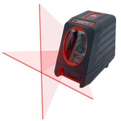 Лазерный уровень, 2 линии, 1H/1V, 2 лазерных модуля (красный луч) LL202R PROTESTER (LL202R) фото