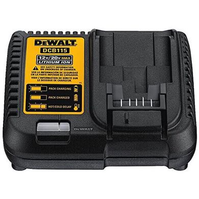 Зарядний пристрій DeWALT DCB115P2 + 2 акумулятора DCB184 (DCB115P2) (DCB115P2) фото