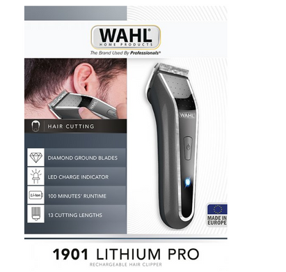 Машинка для стрижки волосся WAHL Lithium Pro LED (1901.0465) (1901.0465) фото
