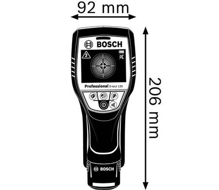 Детектор Bosch D-Tect 120 + L-BOXX (601081301) фото
