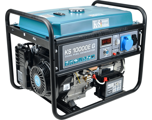 Двохпаливний генератор Konner &Sohnen KS 10000E G  (KS 10000E G) фото