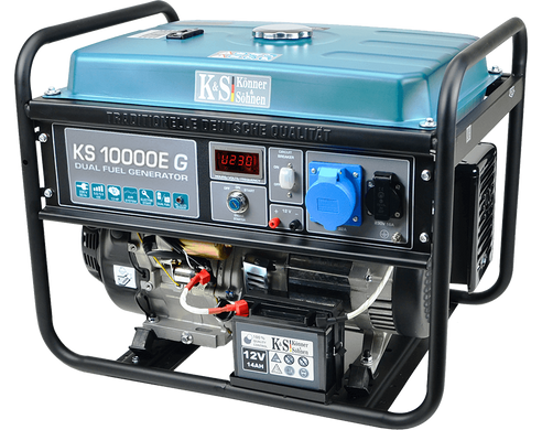 Двохпаливний генератор Konner &Sohnen KS 10000E G  (KS10000EG) фото