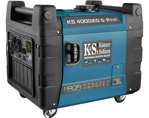 Инверторный генератор Konner&Sohnen KS 4000iESG PROFI (KS4000iESGPROFI) фото