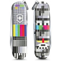 Складной нож Victorinox CLASSIC LE "Retro TV" 58мм/1сл/7функ/цветн/чехол /ножн (Vx06223.L2104) фото