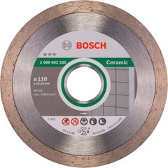 Алмазный круг Bosch Professional for Ceramic, 110*22,23*1,6 мм (2608602535) фото
