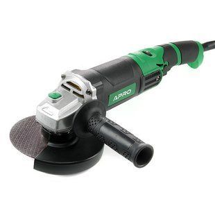 Кутова шліфмашина (болгарка) APRO AG-125/1200 V (1200 Вт, 125 мм, регулювання обертів) (apr899025) фото