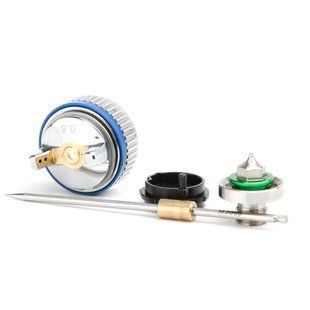 Комплект форсунки 0,8 мм для фарбопульта HVLP II mini PT-0128 INTERTOOL PT-2105 (PT-2105) фото