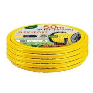 Шланг поливочный Claber 1/2" 50м Flexyfort, желтый (ukr81168) фото