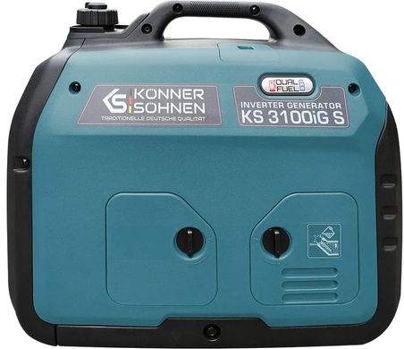 Инверторный двухтопливный генератор Konner&Sohnen KS3100iG S (KS3100iGS) фото