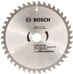 Пильний диск Bosch Eco for Aluminium 160 * 2,2 * 20 мм (2608644388) фото