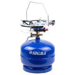 Комплект газовый кемпинг с пьезоподжигом Comfort 5л SIGMA (2903111) (2903111) фото