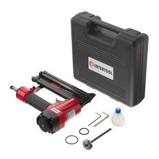 Степлер пневматический комбинированный под скобу и гвозди INTERTOOL PT-1612 (PT-1612) фото