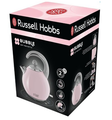 ﻿Электрочайник Russell Hobbs 24402-70 Bubble Pink (24402-70) фото