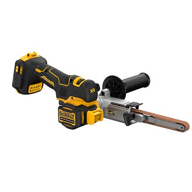 Напилок стрічковий акумуляторний безщітковий DeWALT DCM200N (DCM200N) фото