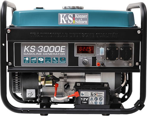 Бензиновий генератор Konner & Sohnen KS 3000E (KS 3000E) фото