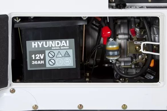 Дизельный генератор Hyundai DHY 8500SE-T (DHY 8500SE-T) фото