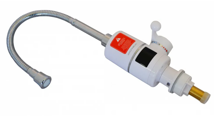 Проточный водонагреватель GRUNHELM EWH-1X-3G-FLX (105929) фото