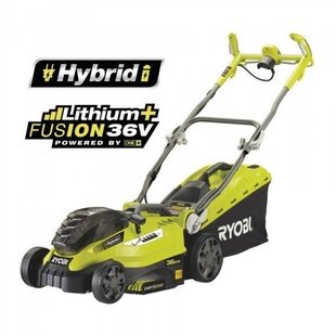 Гібридна газонокосарка Ryobi One+ RLM18C36H225F (t90106281) фото