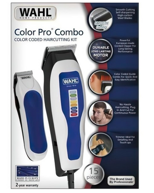 Машинка для стрижки волос + мини триммер WAHL ColorPro Combo 1395.0465 (1395.0465) фото