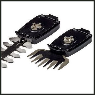 Комплект акумуляторних ножиців для трави і кущів Einhell GE-CG 18/100 Li-Solo (3410313) фото