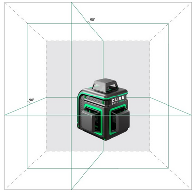 Лазерный нивелир ADA CUBE 3-360 Green Home Edition (А00566) (t90111103) фото