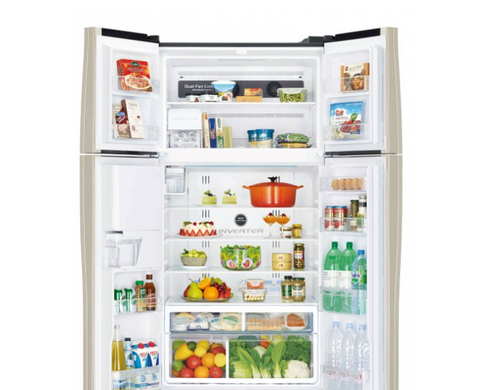 Многодверный холодильник HITACHI R-W660PUC7GBE (R-W660PUC7GBE) фото