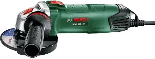 Кутова шліфувальна машина Bosch PWS 850-125 (06033A270B) (06033A270B) фото